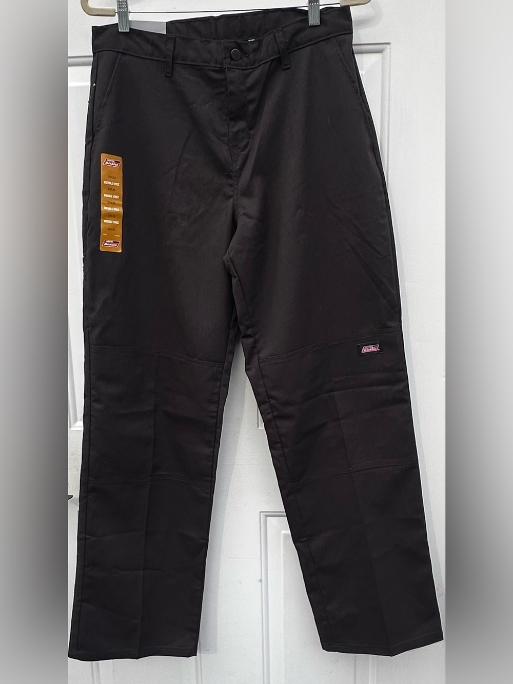 Dickies Men's Black Cargo Work Pants - Sturdy Utility Trousers